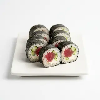 Roll Atún, Pepino y Philadelphia, 8 Piezas