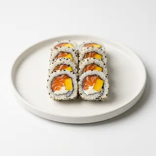 Roll Salmón, Mango y Philadelphia, 8 Piezas