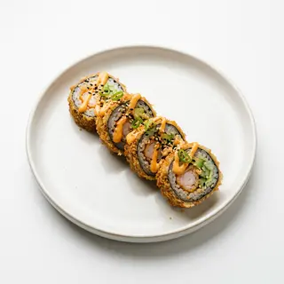 Roll Crunch De Langostino Con Salsa Spicy Mayo (4 Uds.)