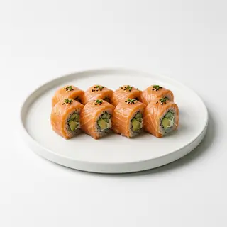 Roll Smoked Salmón (8 Uds.)