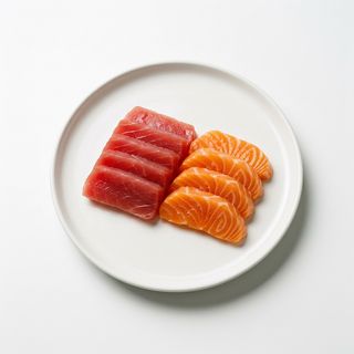 Sashimi Solo Atún y Salmón
