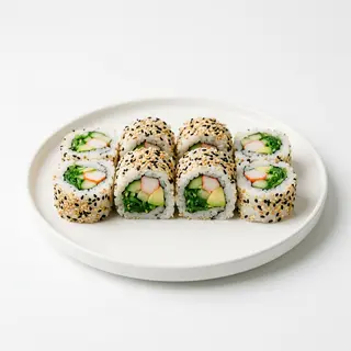 Uramaki vegetal roll (8 piezas)