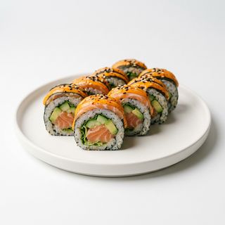 Rolls łosoś