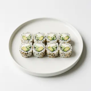 Uramaki De Aguacate Y Queso (8 Uds.)