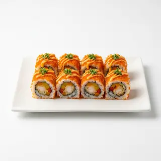 Uramaki Ebi Tobiko (8 Uds.)