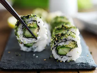 Uramaki vegetariano