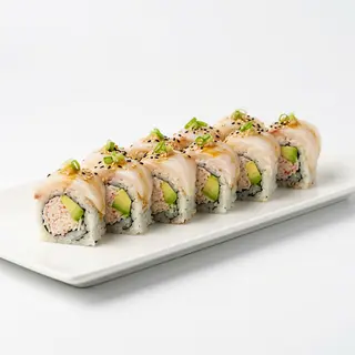 D6. Dragon Roll De Pez Mantequilla (8 Uds.)