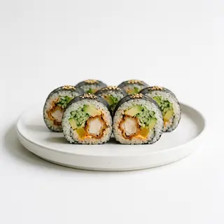 F3. Futomaki De Tempura De Pollo (8 Uds.)
