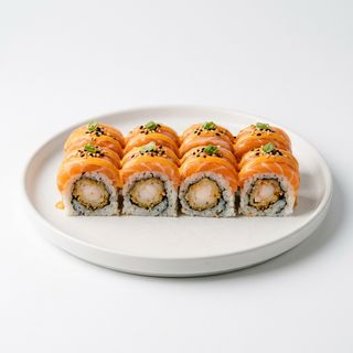 Ebiten Sake Spicy Roll (8 Pzs.)