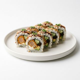 Uramaki tuńczyk panko