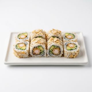 Uramaki krewetka w tempurze