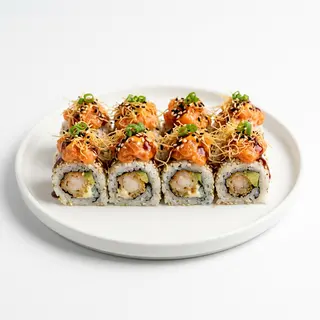 Uramaki Ebi Spicy Salmón (8 Uds.)