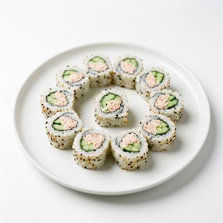 Uramaki Pepino y Surimi (10 uds.)