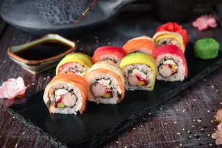 Atún Y Salmon Roll (8 Uds.)