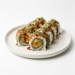 119. Tempura veggy roll
