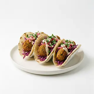 Tacos falafel