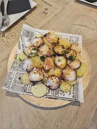 Tapa De Pulpo A La Gallega