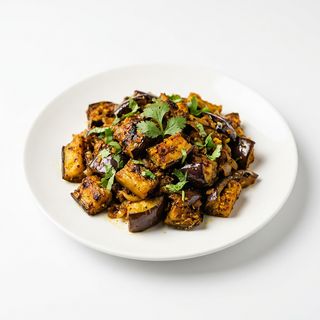 Tapa Bhujia De Berenjena