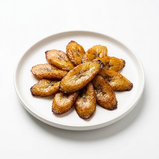 Tapa De Tajadas De Plátano Maduro