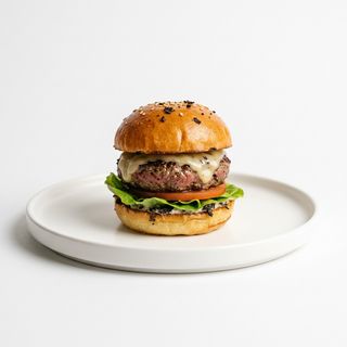 Tapa De Minihamburguesa De Trufa