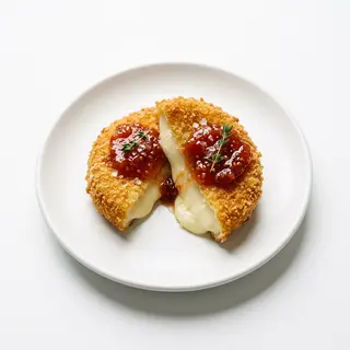 Tapa De Queso Frito Camembert