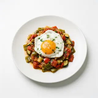 Tapa De Pisto Con Huevo