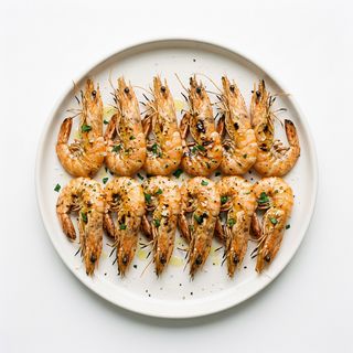 Gambas a la plancha (12 und)
