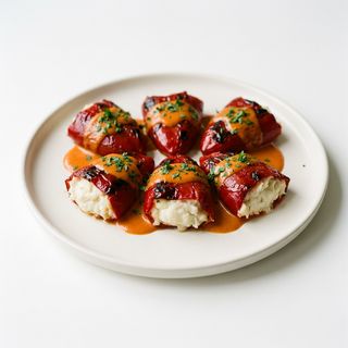 Tapa De Pimientos Del Piquillo Rellenos De Bacalao (6 Uds.)
