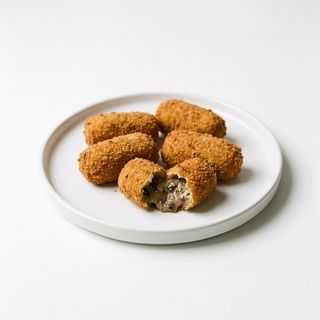 Tapa De Croquetas De Boletus