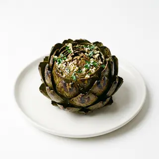 Carxofes al forn amb all I julivert (1 ud.)
