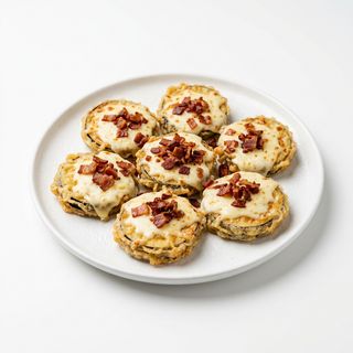 Berenjena Tempura Queso Y Bacón
