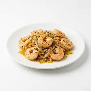 Gambas Encebolladas