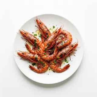 Gambas Rojas A La Plancha