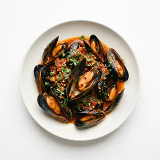 Mejillones Marinera Al Vapor