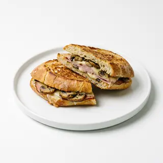 Panini De Jamón York Y Champiñones