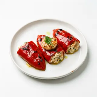 Pimientos Del Piquillo Rellenos De Marisco