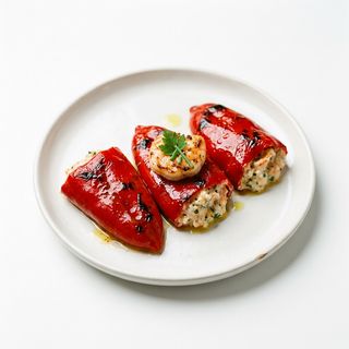 Pimientos Del Piquillo Rellenos De Marisco