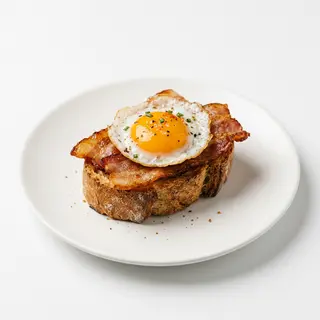Pincho De Bacon Con Huevos
