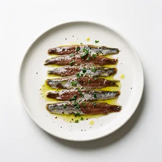 Tapa De Anchoas De L'escala