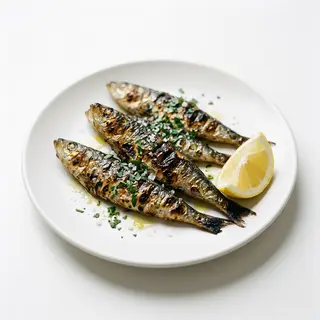Tapa De Sardinas A La Plancha
