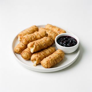 Tequeños Con Mermelada De Arándanos