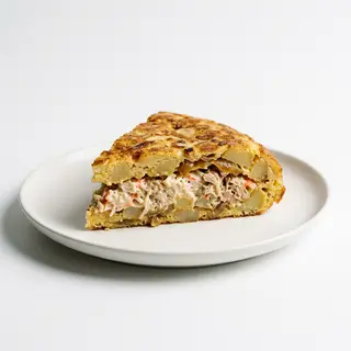Tortilla De Chaca Y Atún
