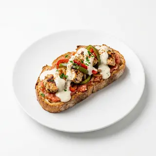 Tosta De Pollo Con Alioli