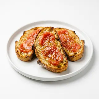 Pan con tomate