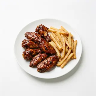 Tapa De Alitas BBQ (8 Uds.)