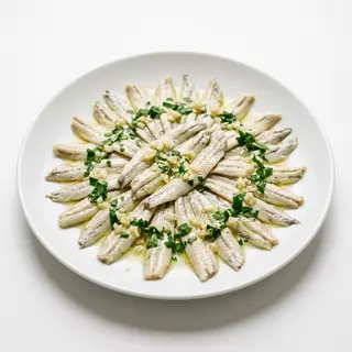 Tapa De Boquerones En Vinagre