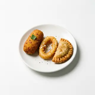 Combinado de tres fritos