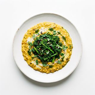 Dhal de lentejas con espigalls km0