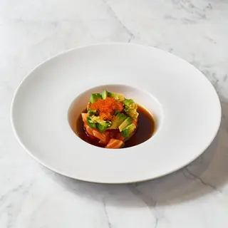 Tàrtar de salmó amb alvocat