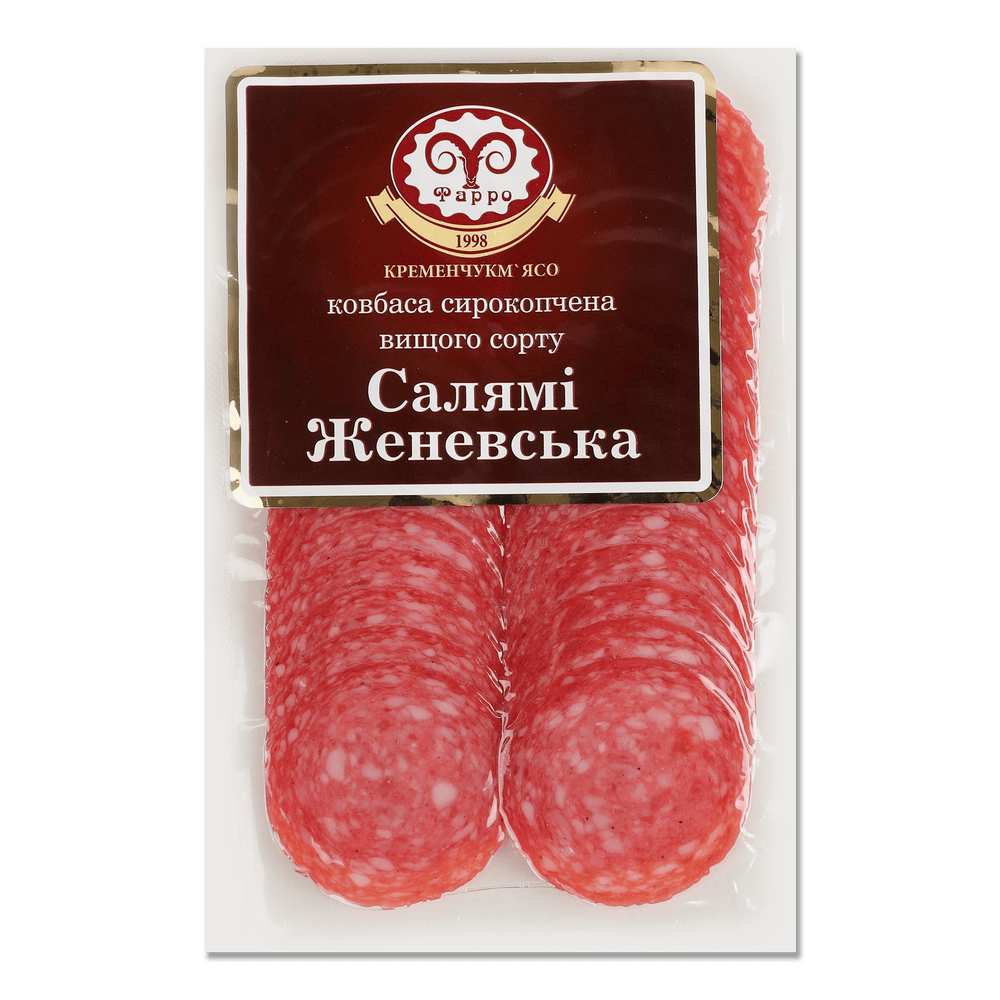 М'ясо-ковбасна нарізка.